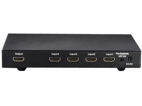 4X1 HDMI Switch With Remote - Click Image to Close